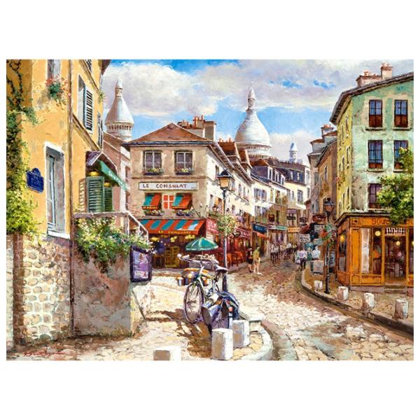 Puzzle 2D Castorland Montmartre Sacre Coeur 9+/ Numărul de piese: 3000 photo 2