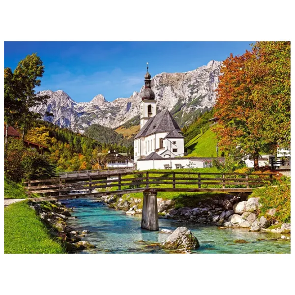 Puzzle 2D Castorland Ramsau (Germany) 9+/ Numărul de piese: 3000 photo 2