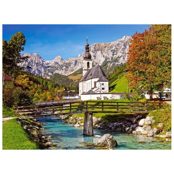 Puzzle 2D Castorland Ramsau (Germany) 9+/ Numărul de piese: 3000 photo 2