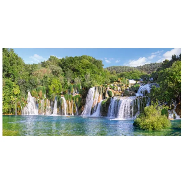Puzzle 2D Castorland Krka Waterfalls (Croatia) 9+/ Numărul de piese: 4000 photo 2
