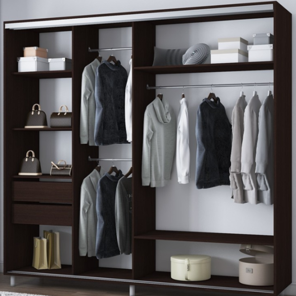 Dulap cupe Mobildor-Lux ARON 2300 2226 230 x 60 x 220 / PAL / Wenghe photo 2