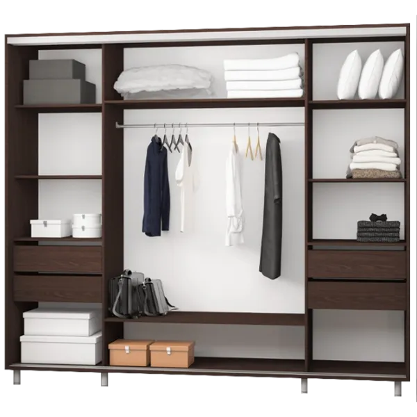 Dulap cupe Mobildor-Lux ARON 2400 2226 240 x 60 x 220 / PAL / Wenghe photo 2