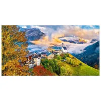 Puzzle 2D Castorland Colle Santa Lucia (Italy) 9+/ Numărul de piese: 4000 photo 2