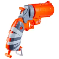 Pistol automat de jucărie Hasbro Nerf Fortnite Flare F3368 8+/ Săgeți/ Orange photo 2