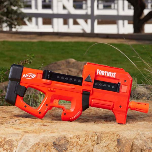 Pistol automat de jucărie Hasbro Nerf Fortnite Compact SMG F4106 8+/ Săgeți/ Red photo 3