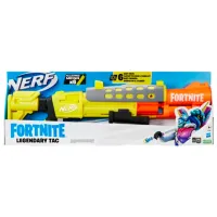 Pistol automat de jucărie Hasbro Nerf Fortnite Legendary TAG F4169 8+/ Săgeți/ Yellow photo 3