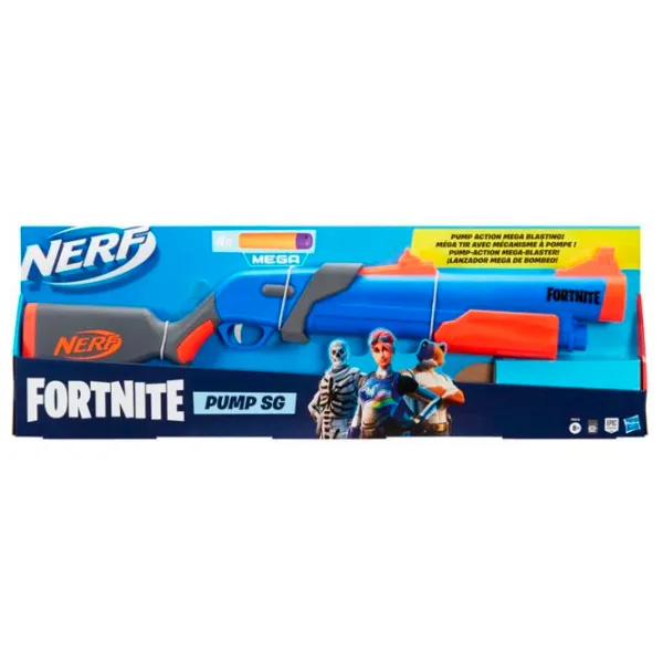 Игрушечный автомат Hasbro Nerf Fortnite Pump SG F0318 8+/ Стрел/ Синий photo 3