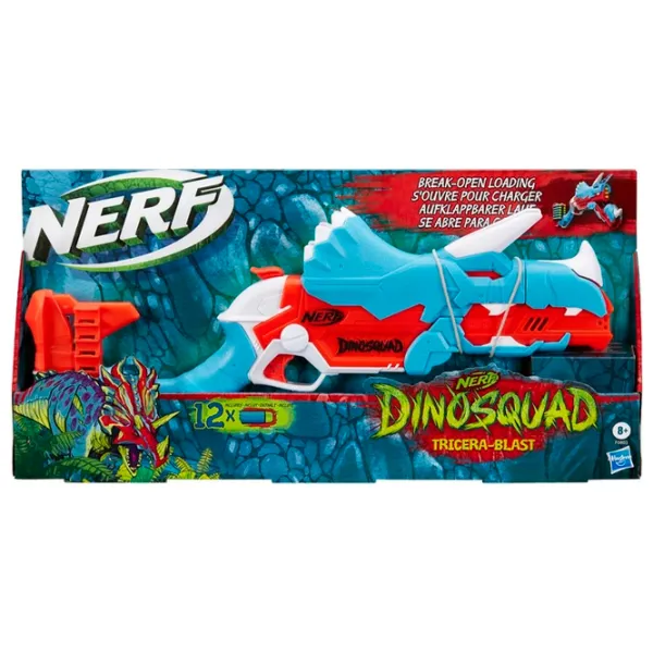 Игрушечный автомат Hasbro Nerf Tricerablast F0803 8+/ Стрел/ Синий photo 2