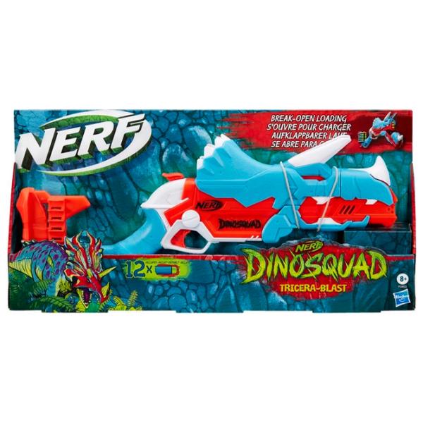 Игрушечный автомат Hasbro Nerf Tricerablast F0803 8+/ Стрел/ Синий photo 2