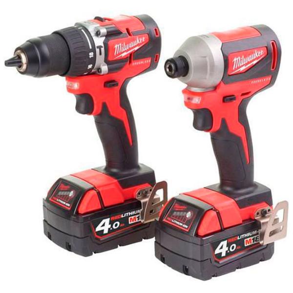 Набор электроинструментов Milwaukee M18CBLPP2A-402C 3400 об/ мин photo 2