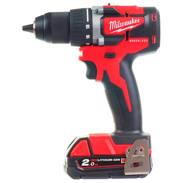 Шуруповерт Milwaukee M18CBLDD-202C 500 об/мин photo 2 Шуруповерт Milwaukee M18CBLDD-202C 500 об/мин photo 2