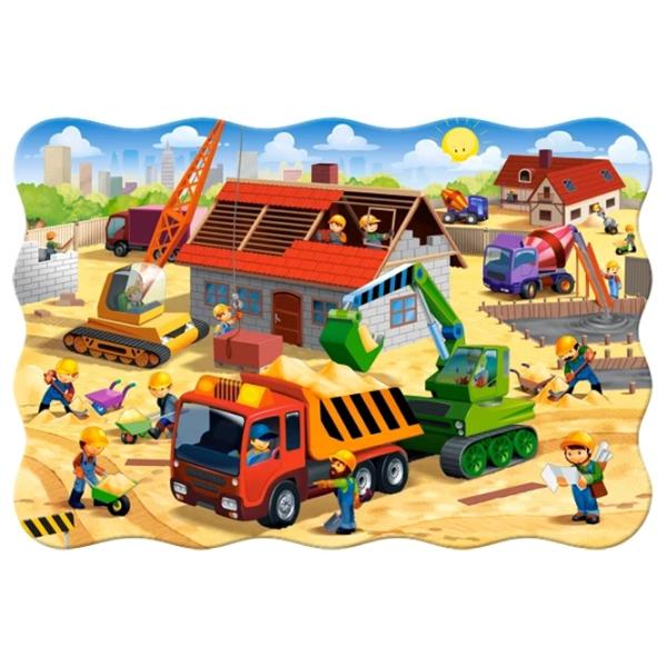 Пазл 2D Castorland Maxi - House in Construction 3+/ Количество деталей: 20 photo 2