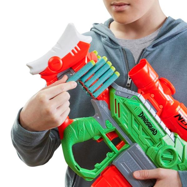 Игрушечный автомат Hasbro Nerf DinoSquad Rex-Rampage F0807 8+/ Стрел/ Оранжевый photo 3