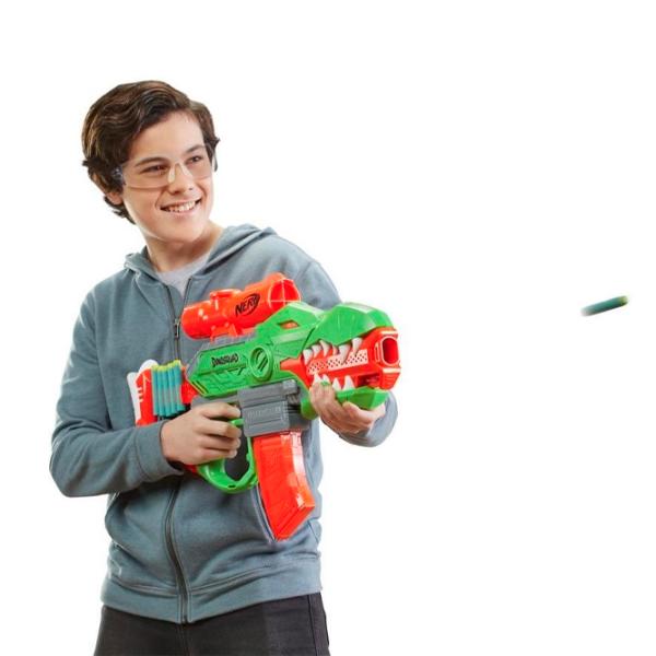 Игрушечный автомат Hasbro Nerf DinoSquad Rex-Rampage F0807 8+/ Стрел/ Оранжевый photo 4