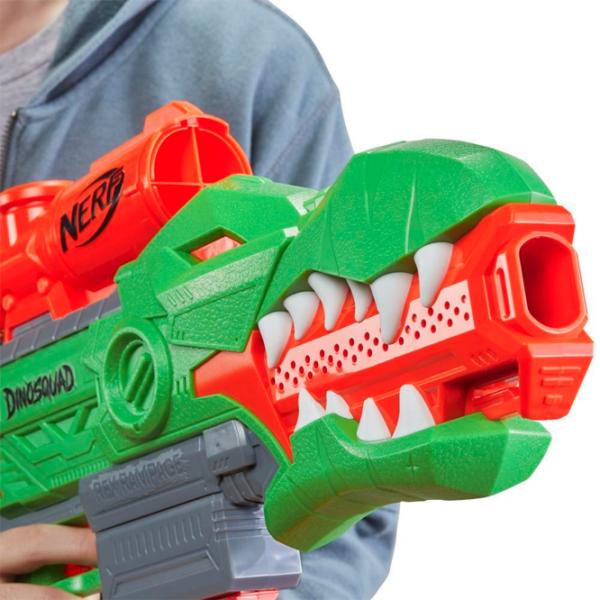 Игрушечный автомат Hasbro Nerf DinoSquad Rex-Rampage F0807 8+/ Стрел/ Оранжевый photo 5
