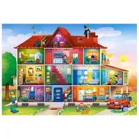 Puzzle 2D Castorland Maxi - House Life 4+/ Numărul de piese: 40 photo 2