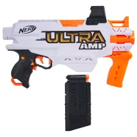 Pistol automat de jucărie Hasbro Nerf Ultra Amp F0955 8+/ Săgeți/ White photo 2