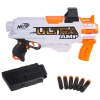 Pistol automat de jucărie Hasbro Nerf Ultra Amp F0955 8+/ Săgeți/ White photo 3