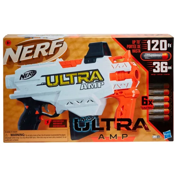 Игрушечный автомат Hasbro Nerf Ultra Amp F0955 8+/ Стрел/ Белый photo 5