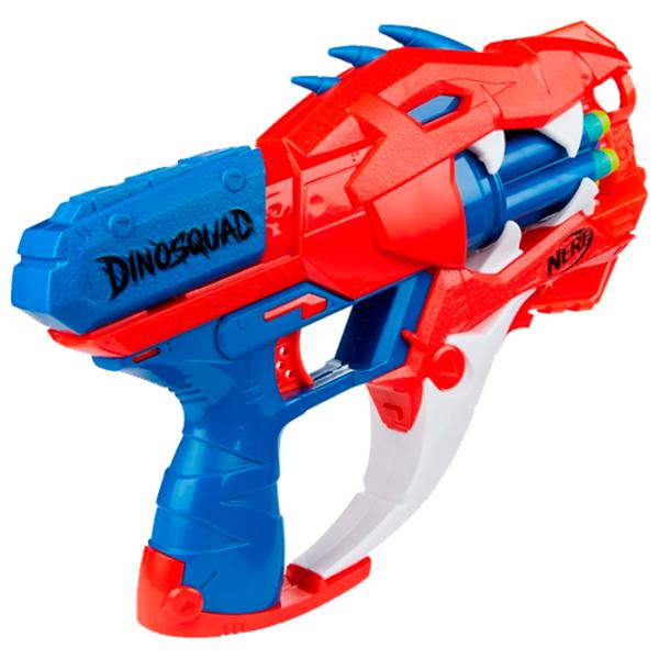Pistol automat de jucărie Hasbro Nerf Dinosquad Raptor-Slash F2475 8+/ Săgeți/ Red photo 2 Pistol automat de jucărie Hasbro Nerf Dinosquad Raptor-Slash F2475 8+/ Săgeți/ Red photo 2