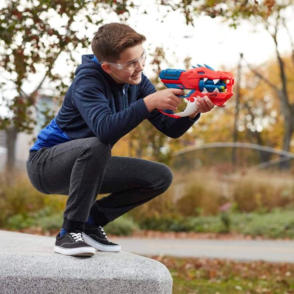 Pistol automat de jucărie Hasbro Nerf Dinosquad Raptor-Slash F2475 8+/ Săgeți/ Red photo 9 Pistol automat de jucărie Hasbro Nerf Dinosquad Raptor-Slash F2475 8+/ Săgeți/ Red photo 9