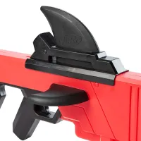Pistol automat de jucărie Hasbro Nerf Roblox MM2 Shark Seeker F2489 8+/ Săgeți/ Red photo 5