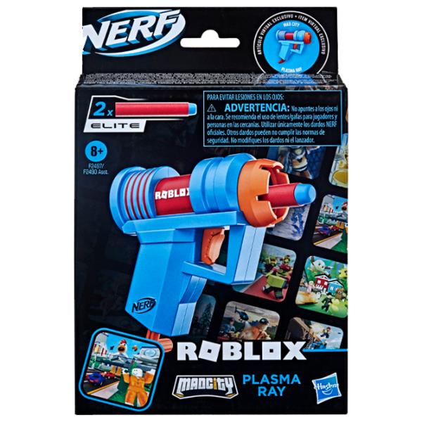 Игрушечный автомат Hasbro Nerf Roblox Ms Plasma Ray F2490 8+/ Стрел/ Синий photo 4