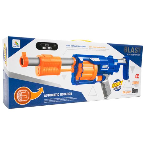 Игрушечный пистолет Icom Poland Soft Bullet 7157344 4+/ Стрел/ Синий photo 3