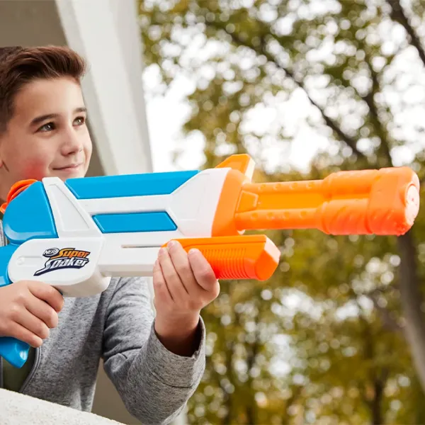Водяной пистолет Hasbro Nerf Super Soaker Water Blaster Twister F3884 6+/ Вода/ Синий photo 6