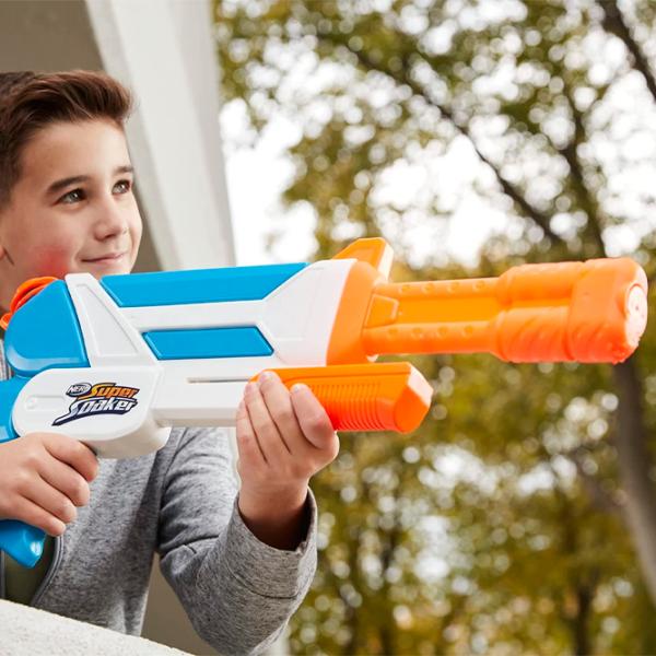 Водяной пистолет Hasbro Nerf Super Soaker Water Blaster Twister F3884 6+/ Вода/ Синий photo 6
