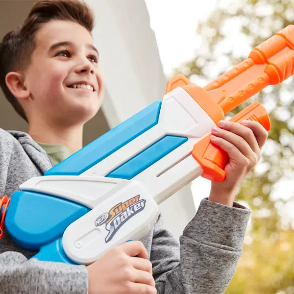 Водяной пистолет Hasbro Nerf Super Soaker Water Blaster Twister F3884 6+/ Вода/ Синий photo 7