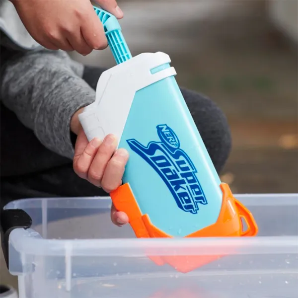 Водяной пистолет Hasbro Nerf Super Soaker Water Blaster Torrent F3889 6+/ Вода/ Синий photo 6