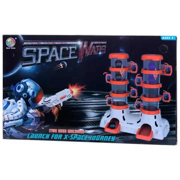 Pistol de jucărie Icom Poland Space Wars 7162741 4+/ Săgeți/ White photo 5