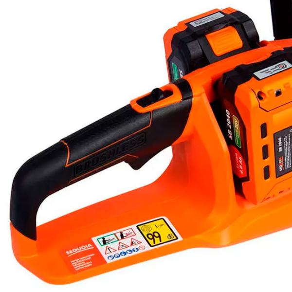Fierăstrău cu lanţ Sequoia SBC4014BSO-E2W cu acumulator/ Orange photo 5