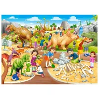Puzzle 2D Castorland DINOSAUR PARK 5+/ Numărul de piese: 70 photo 2