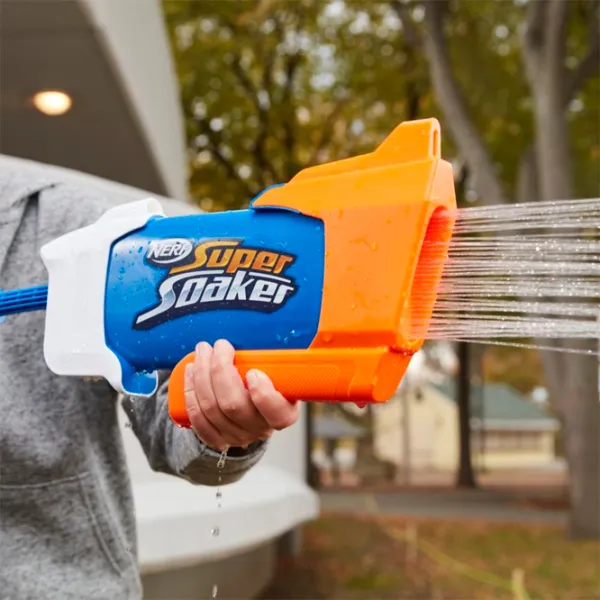 Водяной пистолет Hasbro Nerf Super Soaker Water Blaster Rainstorm F3890 6+/ Вода/ Синий photo 4