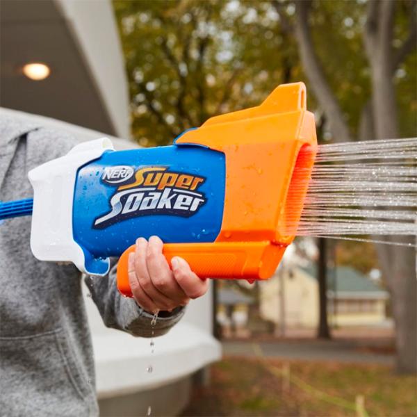 Водяной пистолет Hasbro Nerf Super Soaker Water Blaster Rainstorm F3890 6+/ Вода/ Синий photo 4