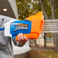 Pistol cu apa Hasbro Nerf Super Soaker Water Blaster Rainstorm F3890 6+/ Apă/ Blue photo 4