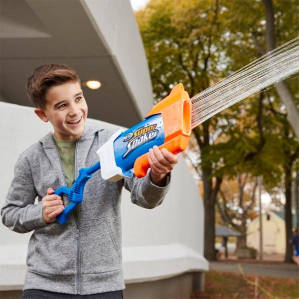 Водяной пистолет Hasbro Nerf Super Soaker Water Blaster Rainstorm F3890 6+/ Вода/ Синий photo 6