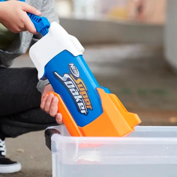Водяной пистолет Hasbro Nerf Super Soaker Water Blaster Rainstorm F3890 6+/ Вода/ Синий photo 7