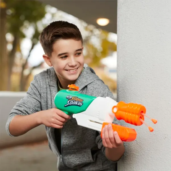 Водяной пистолет Hasbro Nerf Super Soaker Water Blaster Hydro Frenzy F3891 6+/ Вода/ Бирюзовый photo 6