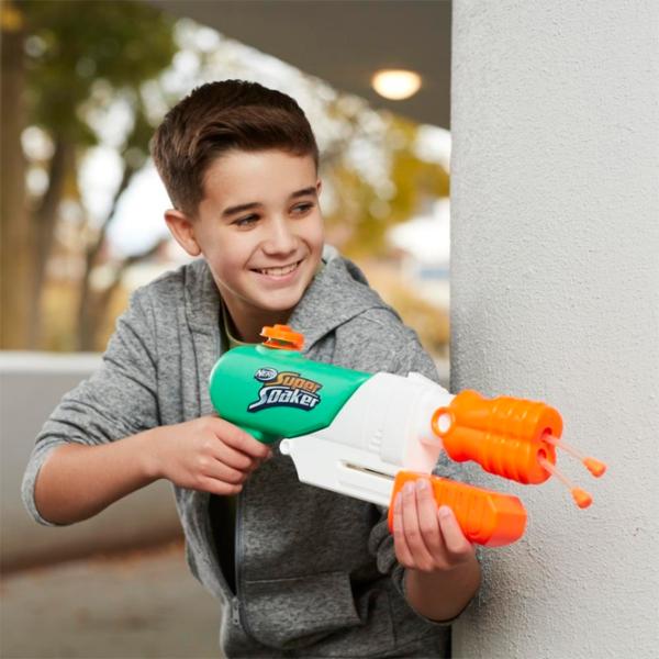 Водяной пистолет Hasbro Nerf Super Soaker Water Blaster Hydro Frenzy F3891 6+/ Вода/ Бирюзовый photo 6