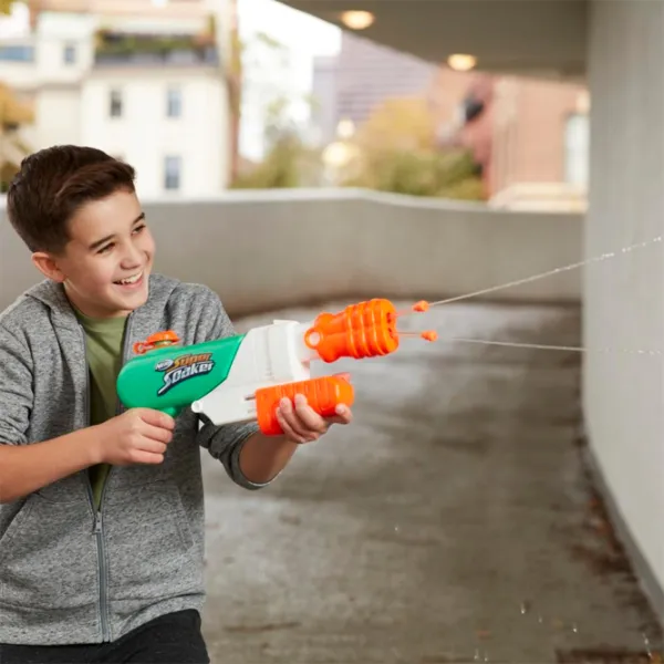 Водяной пистолет Hasbro Nerf Super Soaker Water Blaster Hydro Frenzy F3891 6+/ Вода/ Бирюзовый photo 7