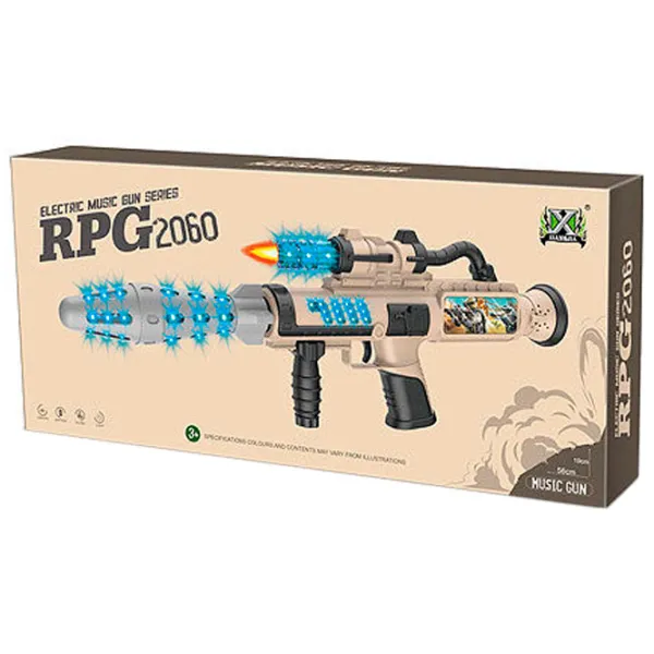 Игрушечный автомат Icom Poland RPG-2060 AF011834 3+/ Черный photo 2