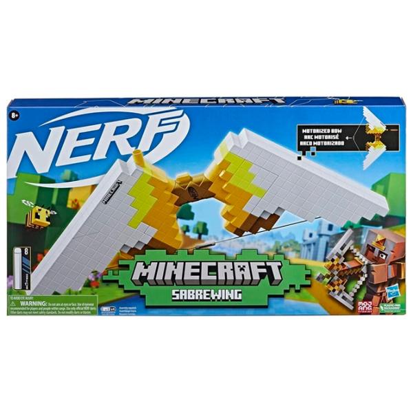 Лук Hasbro Nerf Minecraft Sabrewing F4733 8+/ Стрел/ Белый photo 3