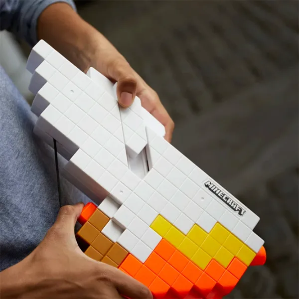 Лук Hasbro Nerf Minecraft Sabrewing F4733 8+/ Стрел/ Белый photo 5