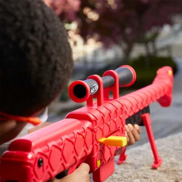 Pistol automat de jucărie Hasbro Nerf Roblox Zombie Attack Viper Strike F5483 8+/ Săgeți/ Red photo 5 Pistol automat de jucărie Hasbro Nerf Roblox Zombie Attack Viper Strike F5483 8+/ Săgeți/ Red photo 5