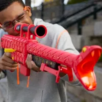 Pistol automat de jucărie Hasbro Nerf Roblox Zombie Attack Viper Strike F5483 8+/ Săgeți/ Red photo 9