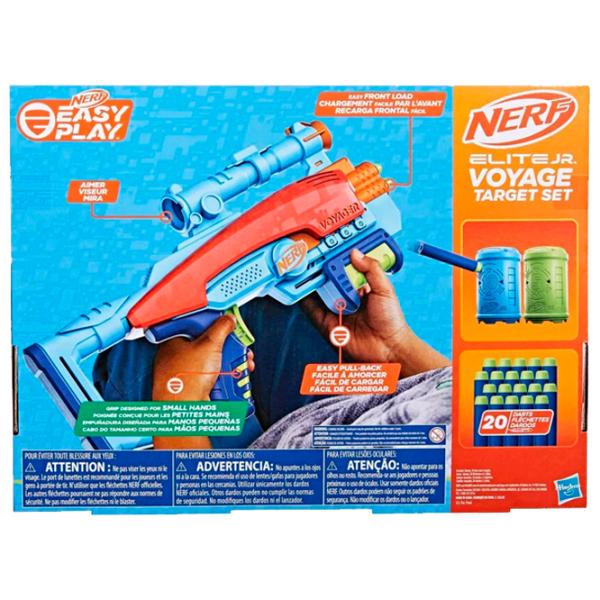 Игрушечный автомат Hasbro Nerf Elite Junior Explorer Easy-Play F6367 6+/ Стрел/ Голубой photo 9 Игрушечный автомат Hasbro Nerf Elite Junior Explorer Easy-Play F6367 6+/ Стрел/ Голубой photo 9