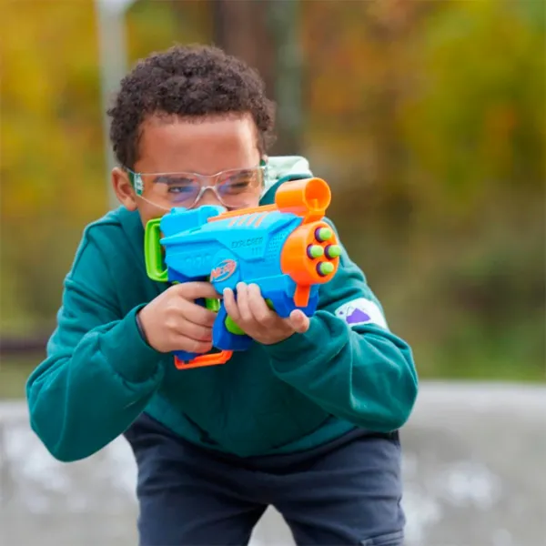 Игрушечный автомат Hasbro Nerf Elite Junior Explorer Easy-Play F6367 6+/ Стрел/ Голубой photo 14 Игрушечный автомат Hasbro Nerf Elite Junior Explorer Easy-Play F6367 6+/ Стрел/ Голубой photo 14